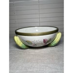 Antique WMF Musterschutz Germany Gherkin Pickle Serving Bowl WMFN Porcelain RARE